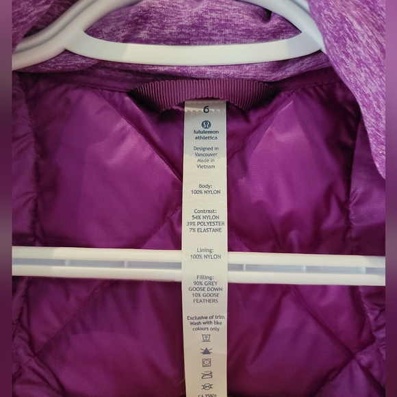 Lululemon Down Filled Vest - Picture 3 of 4